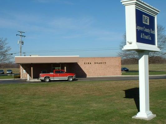 The Elba office is located on the corner of Genesee and Elba Roads.