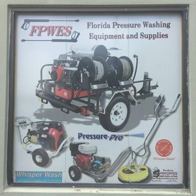 Florida Pressure Washing Equipment & Supplies