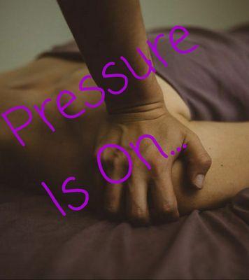 Pressure Applied to Release Tension...
@MassageDeva 
www.infiniteserenityservices.com to Book an Alleviation SeSsion