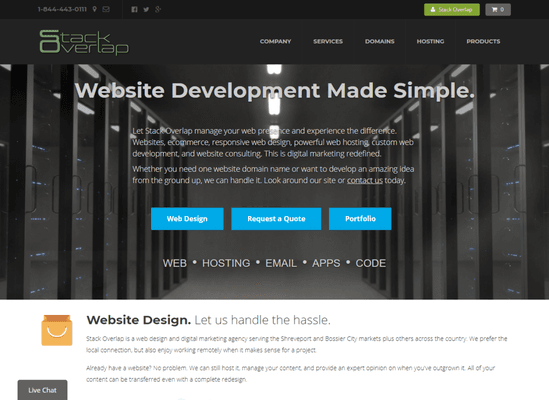 Stack Overlap - Web Design and Hosting https://www.stackoverlap.com