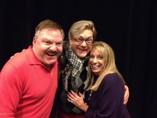 James Van Praagh  me and my buddy Michele Livingston, the People's Medium