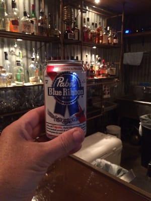 Coldest pbr and full bar if you need it!