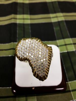 Custom Africa ring.