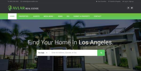 Novocan Real estate Website Design