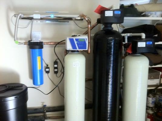 Lake Water Softener with a proportionate WATTS water softener!