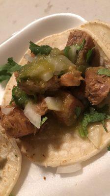 Carnitas taco