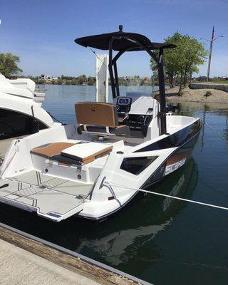 Scarab Boats is our platform of choice.