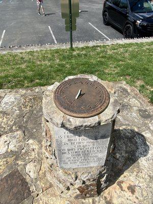 Cherry Sundial