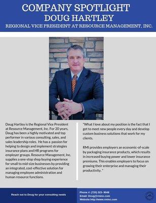 Doug Hartley - VP of RMI