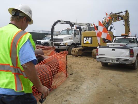 SDG Safety Supervisor on the job