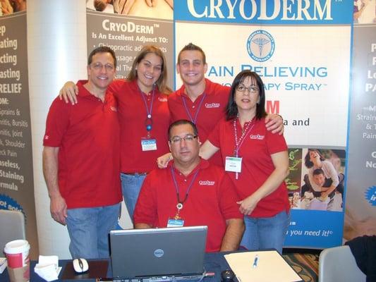 CryoDerm at the Florida Chiropractic Association convention in Naples, Fla.