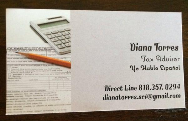 Free estimates.
Federal and California Tax Returns under $95. 
E-File, Direct Deposit or Check.
Income Tax Mobile Service.