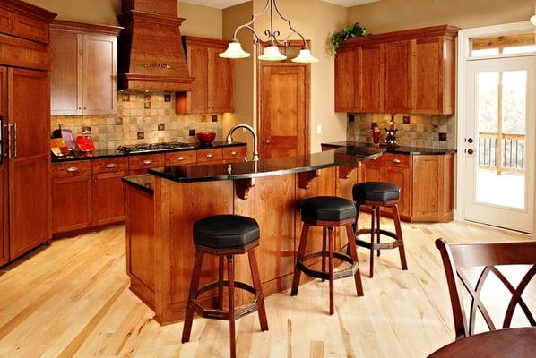 Black Granite Kitchen