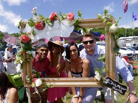 Party at the annual Iroquois Steeplechase in Nashville's Percy Warner Park.  #TNSteeplechase