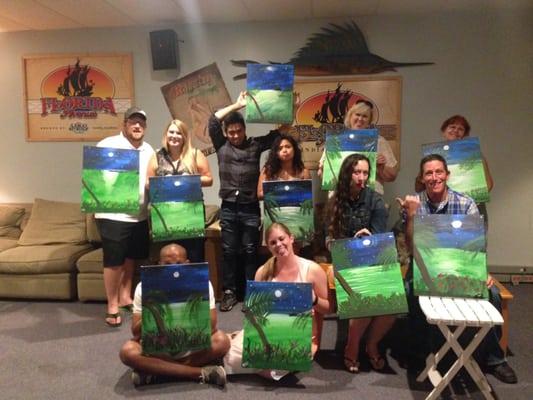 Brewery Tours and Paint Event at Florida Brewing Co, Coppertial Brewing Co and Southern Brewing/ Winemaking Co.