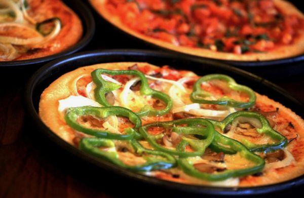 Onion & Green Pepper Pizza