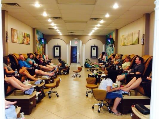 Pedicure section