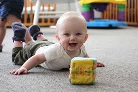 Tummy time is part of the curriculum at TLC Learning Center in Longmont.