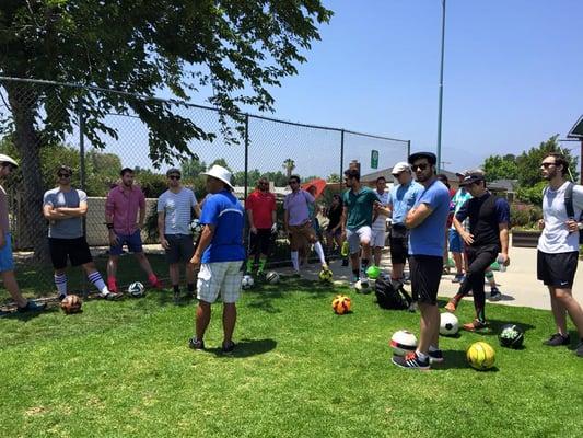 UFA Foot-Golf outing