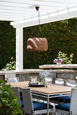 Outdoor Dining Room in Orinda