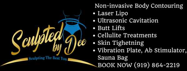 Some of the services offered at Sculpted By Dee