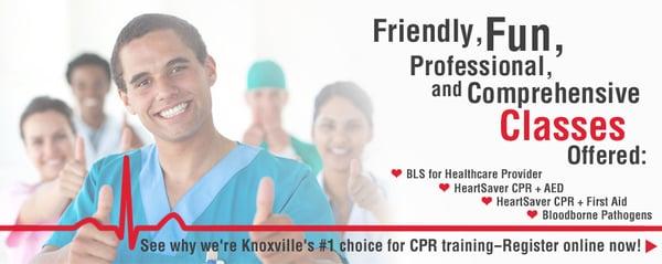 Knoxville's #1 Choice for CPR training