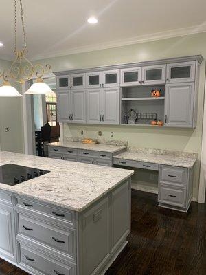 Custom built cabinets