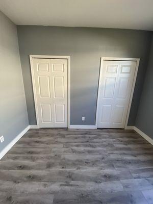 New vinyl plank flooring