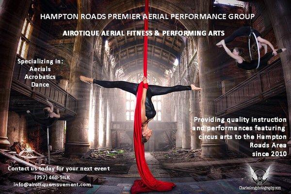 Airotique aerial fitness and performing arts