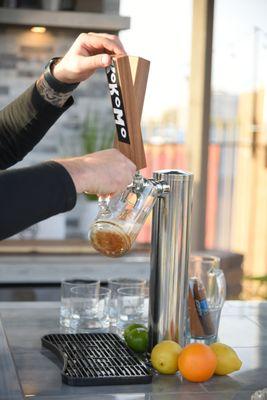 Outdoor Kitchen Keg Cooler