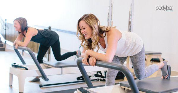 Fun time at the local fitness bar with friends!