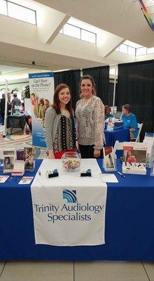 Dr. Guerrero and Dr. Kuykendall at the Senior Expo!