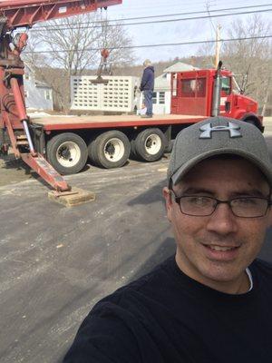 Ready to install these 4x4 septic leaching galleys!;)