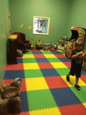 childcare room - supervised, so you can workout with peace of mind!