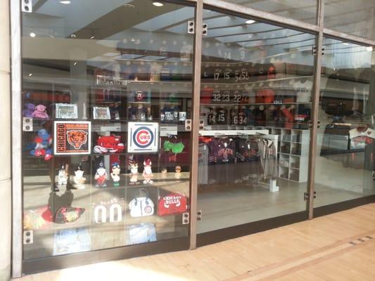 Inside Clark Street Sports Fox Valley Mall Location