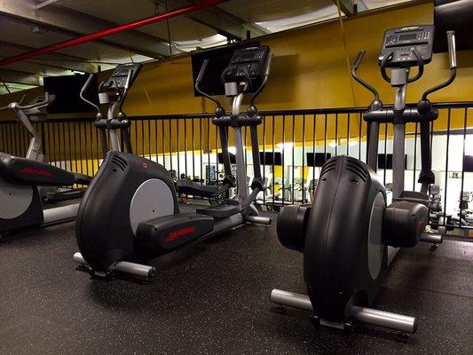 New Life Fitness ellipticals