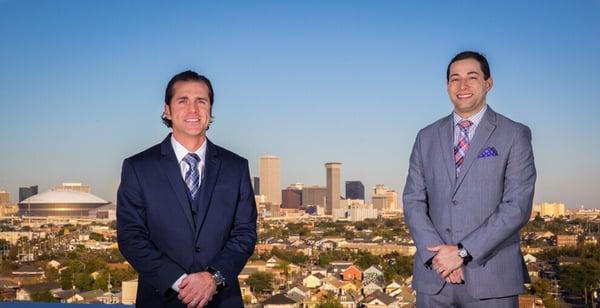 Dr. Russell Hendrick, Jr., Plastic Surgeon (left); Dr. Parker Velargo, Facial Plastic Surgeon (right)