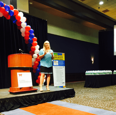 Colleen Gimbel, our VP of Marketing and Sales speaking at the 2nd annual Senior Products and Marketing Summit!