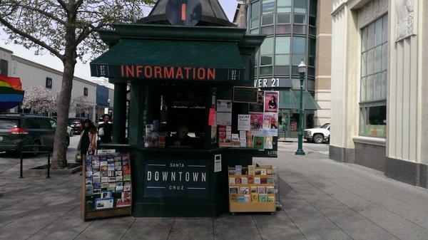 Downtown Santa Cruz Info Kiosk