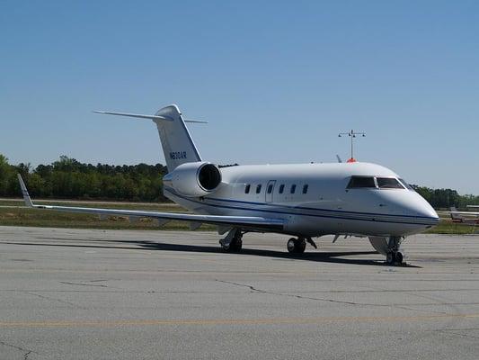 1993 Canadair Bombardier CL600 Taken @ Goldsboro- Wayne Airport. See More @ www.gzncphotohobbyist.us