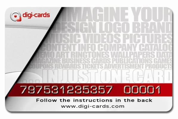 Digi-cards Download Cards