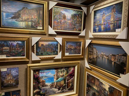 We have paintings of locations from all over the world!