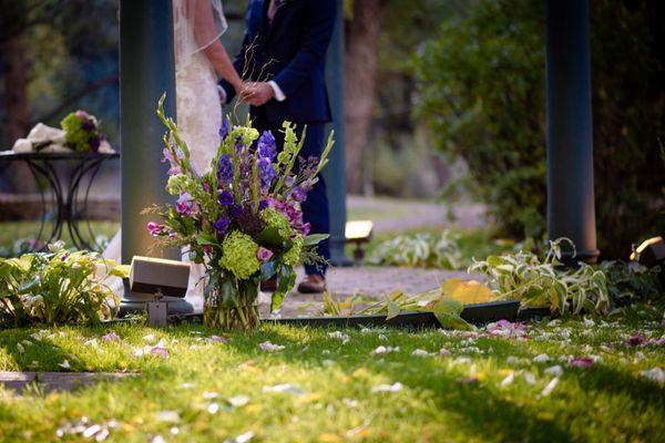 Ground floral arrangment