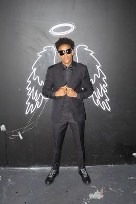 Angel wings photo opp