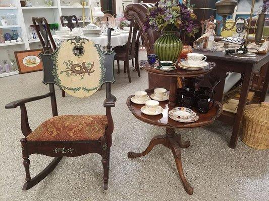 antiques, vintage, boutique, thrift!