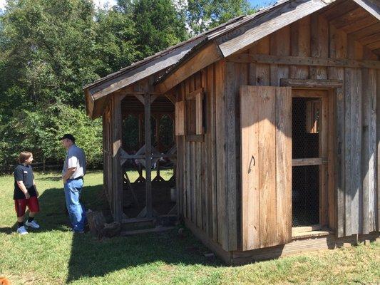 chicken coop!