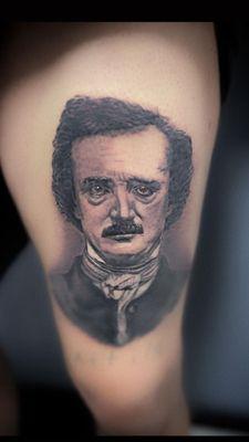 Edgar Allen Poe portrait