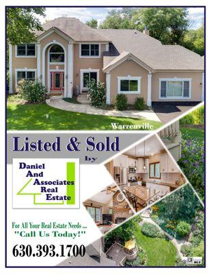 Listed And Sold By Daniel And Associates Real Estate