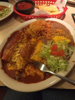 Enchilada dinner