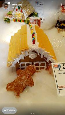 Gingerbread house